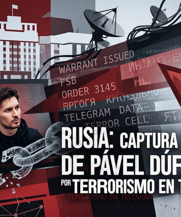 Rusia ordena captura de Pavel Durov por terrorismo en Telegram