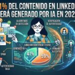 41% contenido LinkedIn generado por IA en 2026