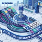 UE exige etiquetar contenido generado por IA a partir del 2 de agosto