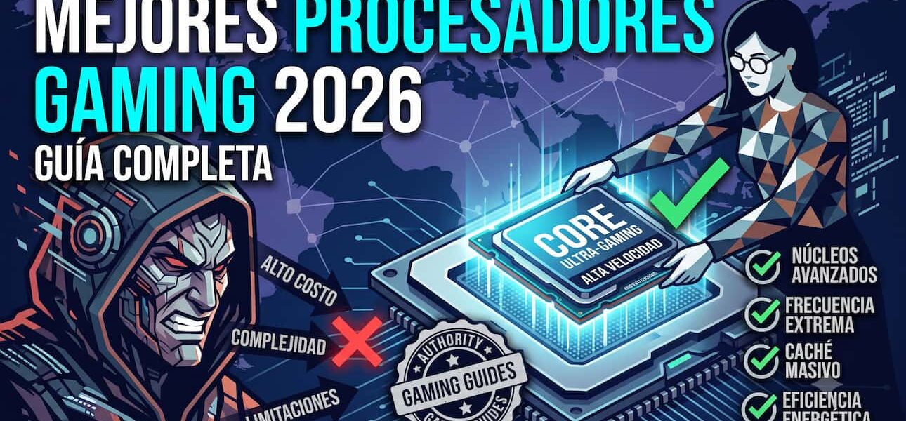 Mejores procesadores para gaming en 2026: guía completa
