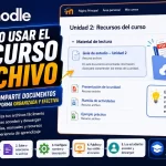 Cómo usar el recurso Archivo en Moodle
