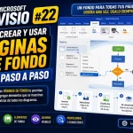 Páginas de fondo en Microsoft Visio paso a paso | Tema 22