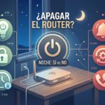 ¿Apagar el router por la noche? Pros y contras