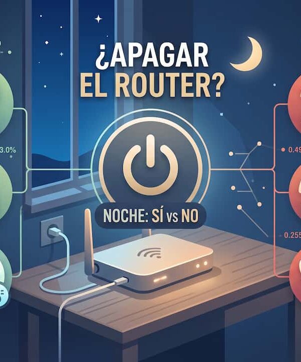 ¿Apagar el router por la noche? Pros y contras
