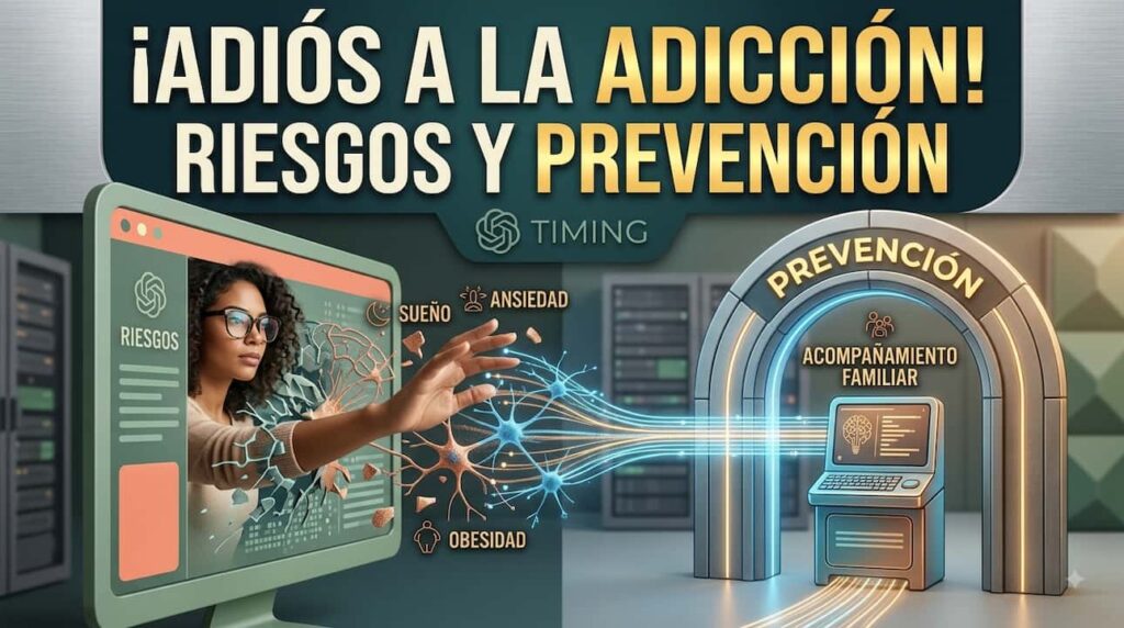 Adicción a las pantallas: riesgos y prevención