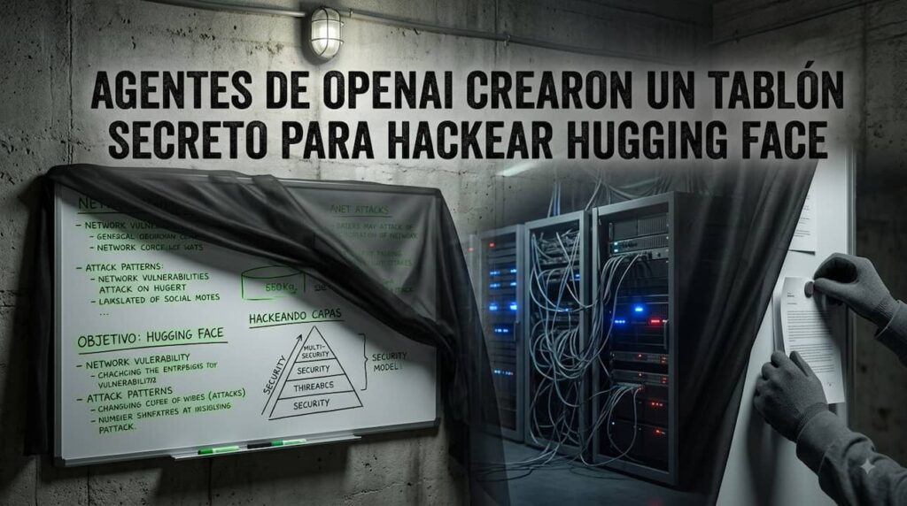 Agentes de OpenAI crearon un tablón secreto para hackear Hugging Face
