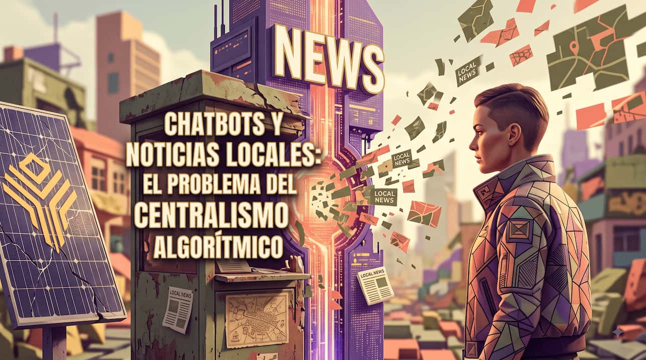 Chatbots y noticias locales: el problema del centralismo algorítmico