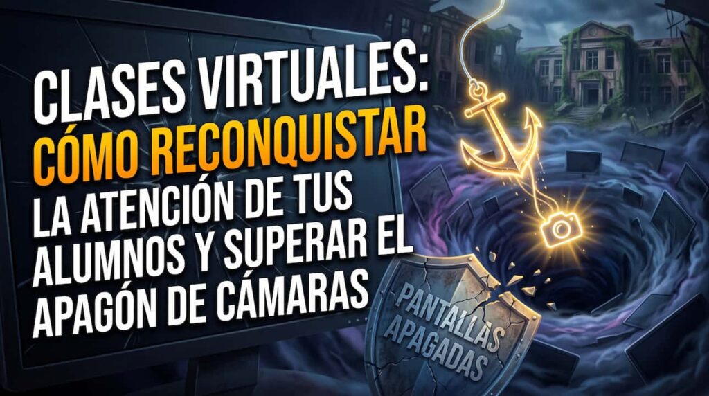 Clases Virtuales: Cómo Reconquistar la Atención de tus Alumnos y Superar el Apagón de Cámaras