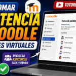 Cómo tomar asistencia en Moodle en clases virtuales