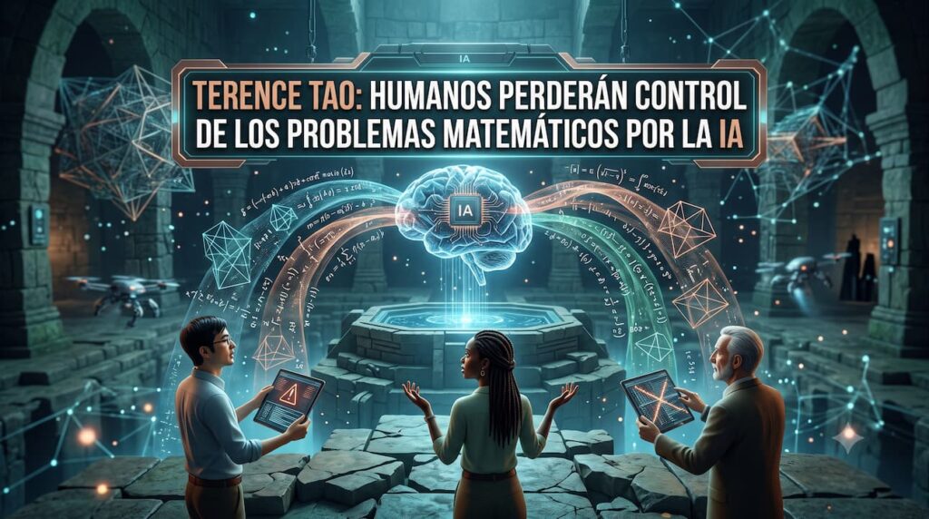 Terence Tao: «Los humanos perderán el control de los problemas matemáticos por la IA»