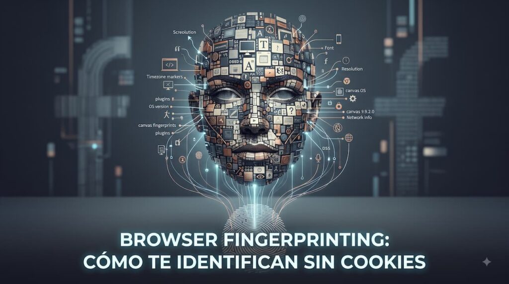 Browser fingerprinting: cómo te identifican sin cookies