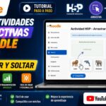 Crear actividades interactivas en Moodle con H5P: arrastrar y soltar