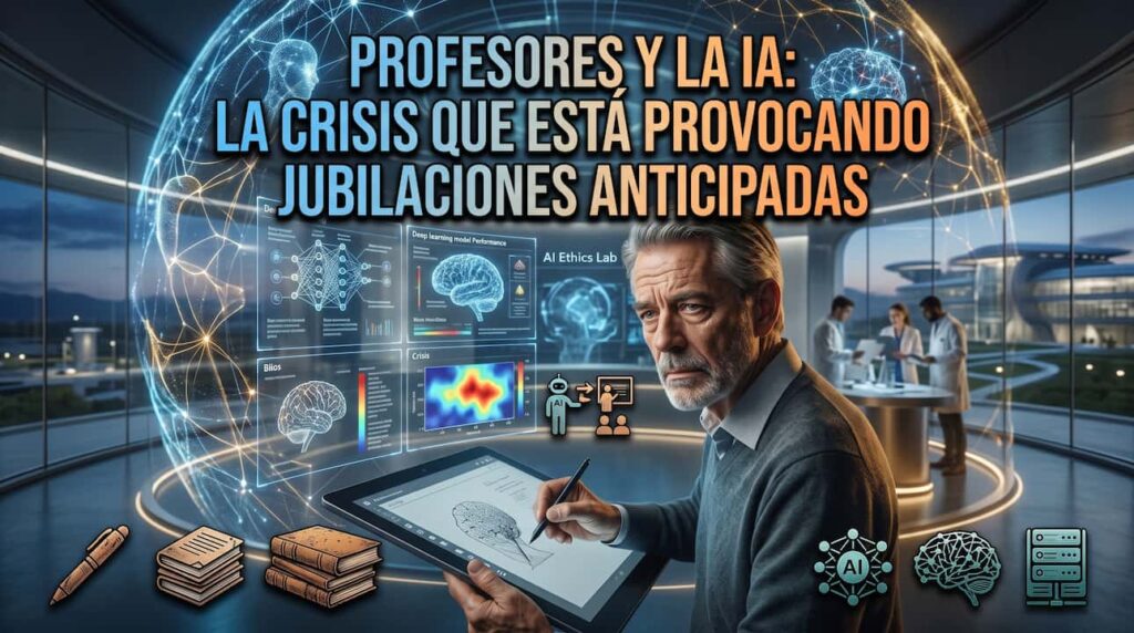 Profesores y la IA: La Crisis que Está Provocando Jubilaciones Anticipadas