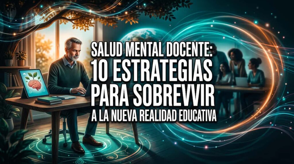 Salud Mental Docente: 10 Estrategias para Sobrevivir a la Nueva Realidad Educativa