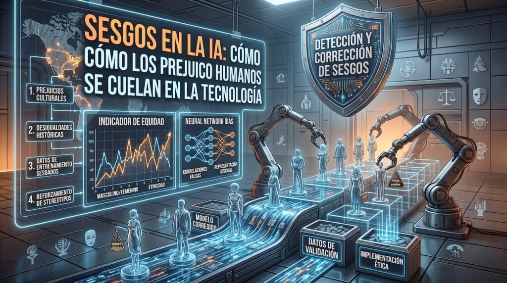 Sesgos en la IA: Cómo los Prejuicios Humanos se Cuelan en la Tecnología