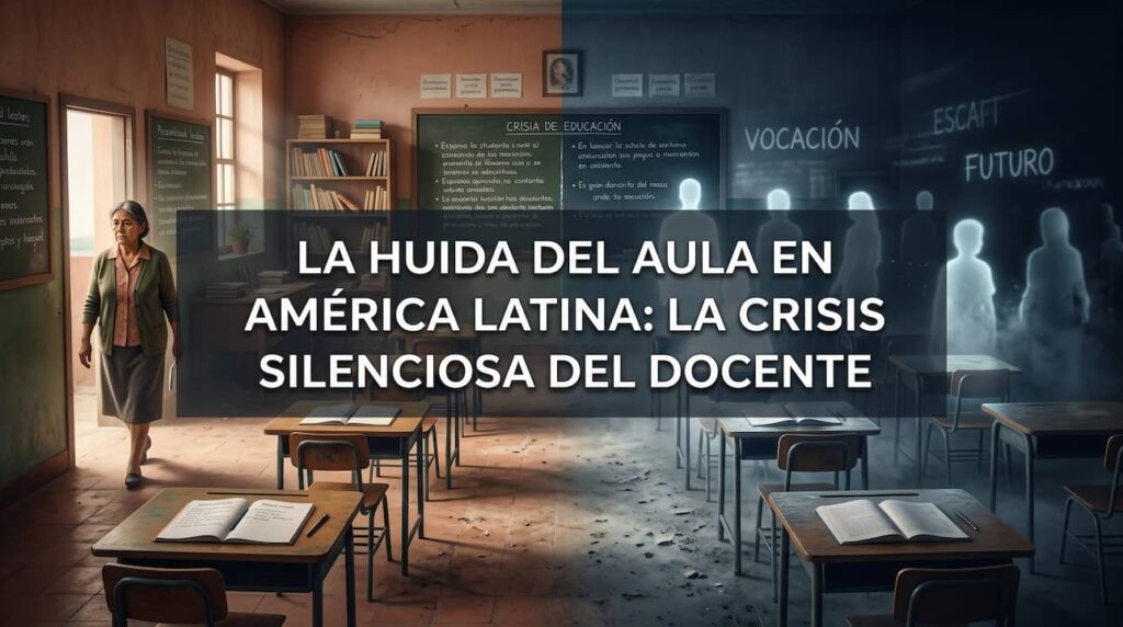 La Huida del Aula en América Latina: La Crisis Silenciosa del Docente