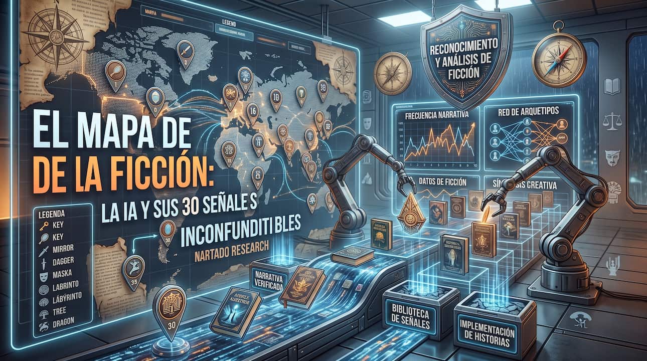 El Mapa de la Ficción: La IA y sus 30 Señales Narrativas Inconfundibles