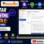 Incrustar código HTML en Moodle: tutorial paso a paso
