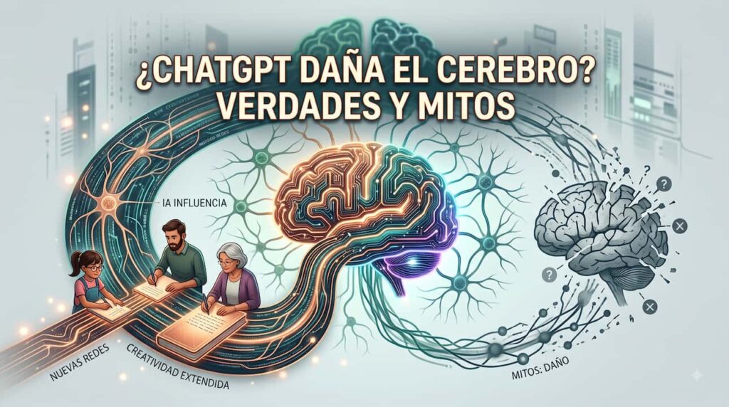 ¿ChatGPT daña el cerebro? Verdades y mitos