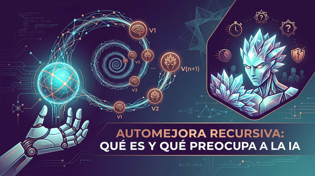 Automejora recursiva: qué es y por qué preocupa a la IA