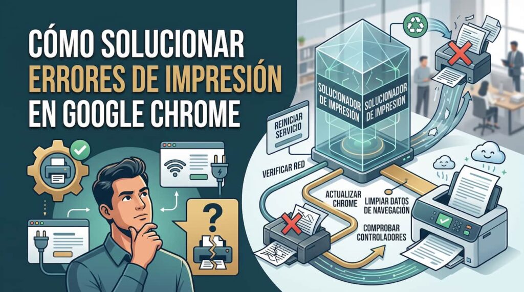 Cómo solucionar errores de impresión en Google Chrome: guía práctica