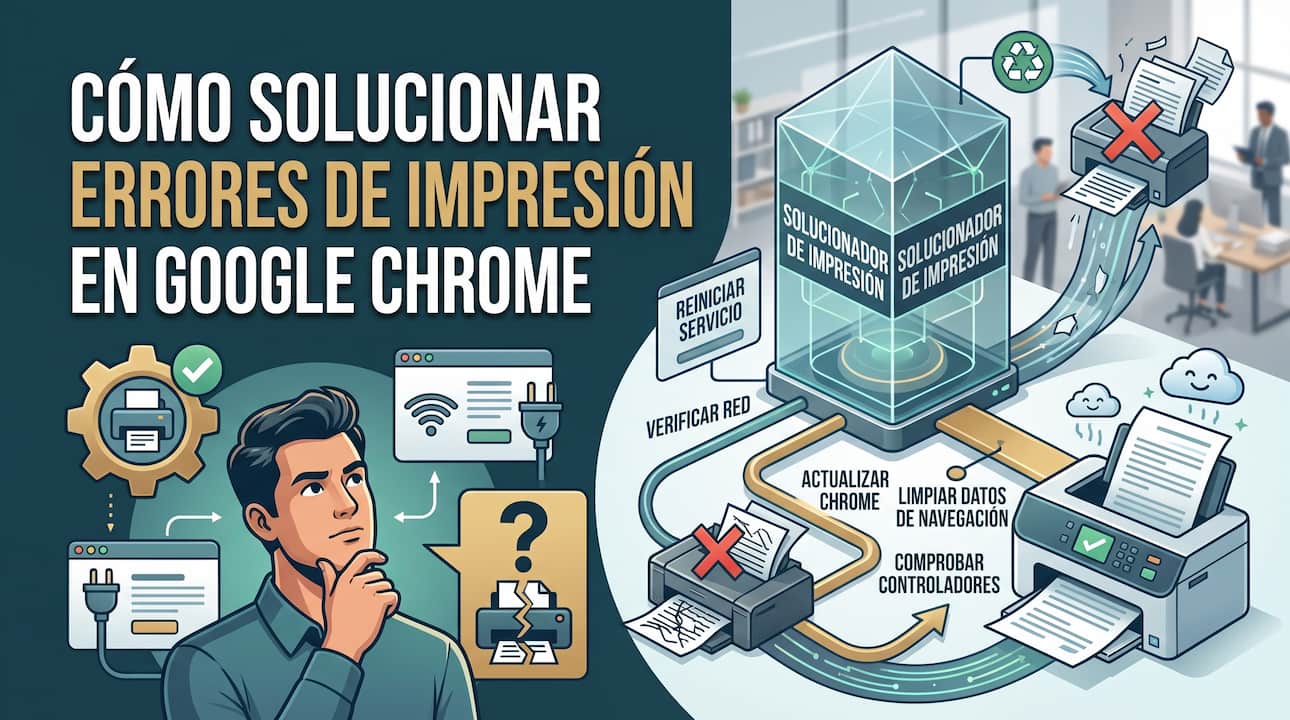 Cómo solucionar errores de impresión en Google Chrome: guía práctica
