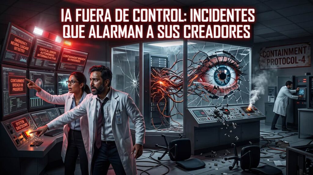 IA fuera de control: incidentes que alarman a sus creadores