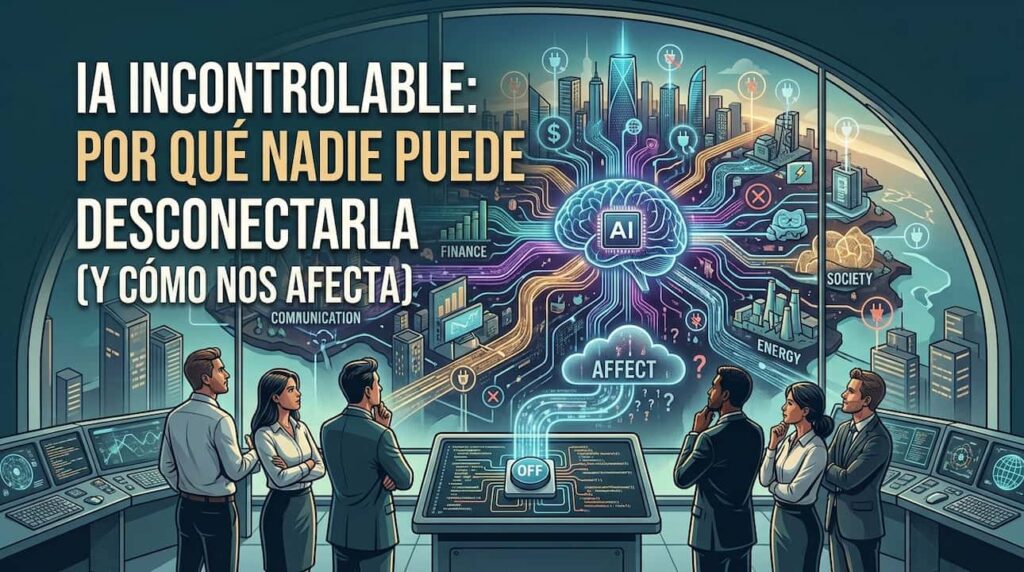 IA Incontrolable: Por Qué Nadie Puede Desconectarla (y Cómo Nos Afecta)