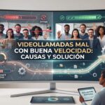 Videollamadas mal con buena velocidad: causas y solución