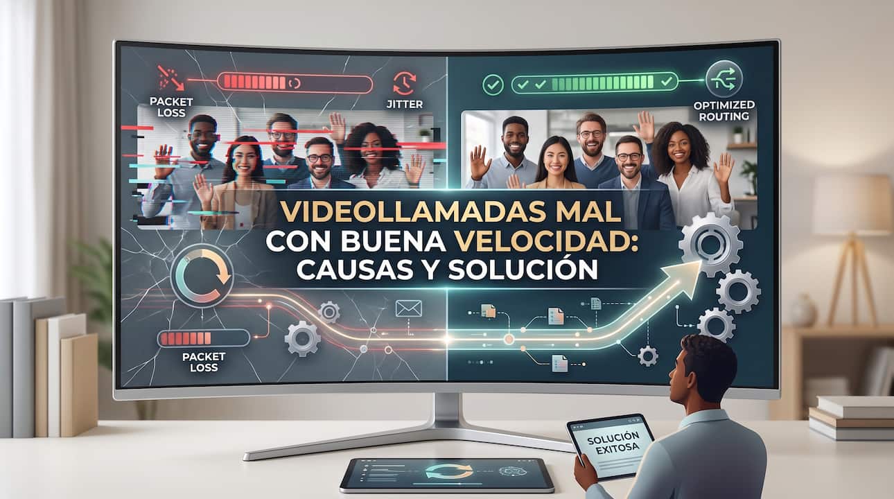 Videollamadas mal con buena velocidad: causas y solución
