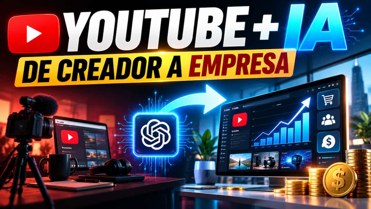 YouTube 2026: La IA que Promete Convertir Creadores en Empresas