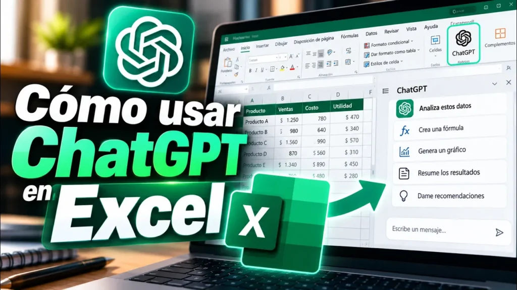 ChatGPT en Excel: 5 Formas de Convertir Datos en Decisiones