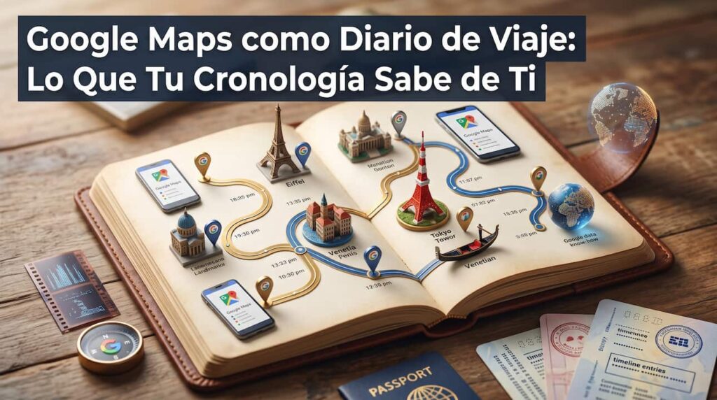 Google Maps como Diario de Viaje: Lo Que Tu Cronología Sabe de Ti