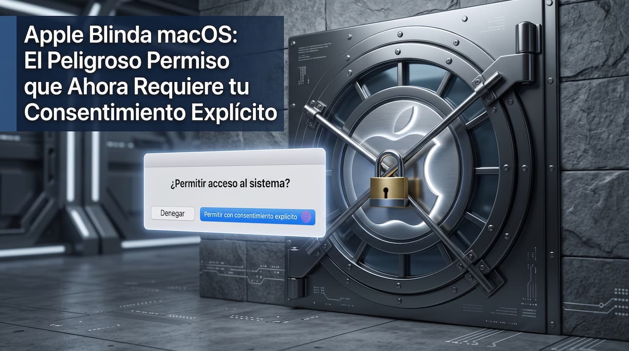 Apple Blinda macOS: El Peligroso Permiso que Ahora Requiere tu Consentimiento Explícito