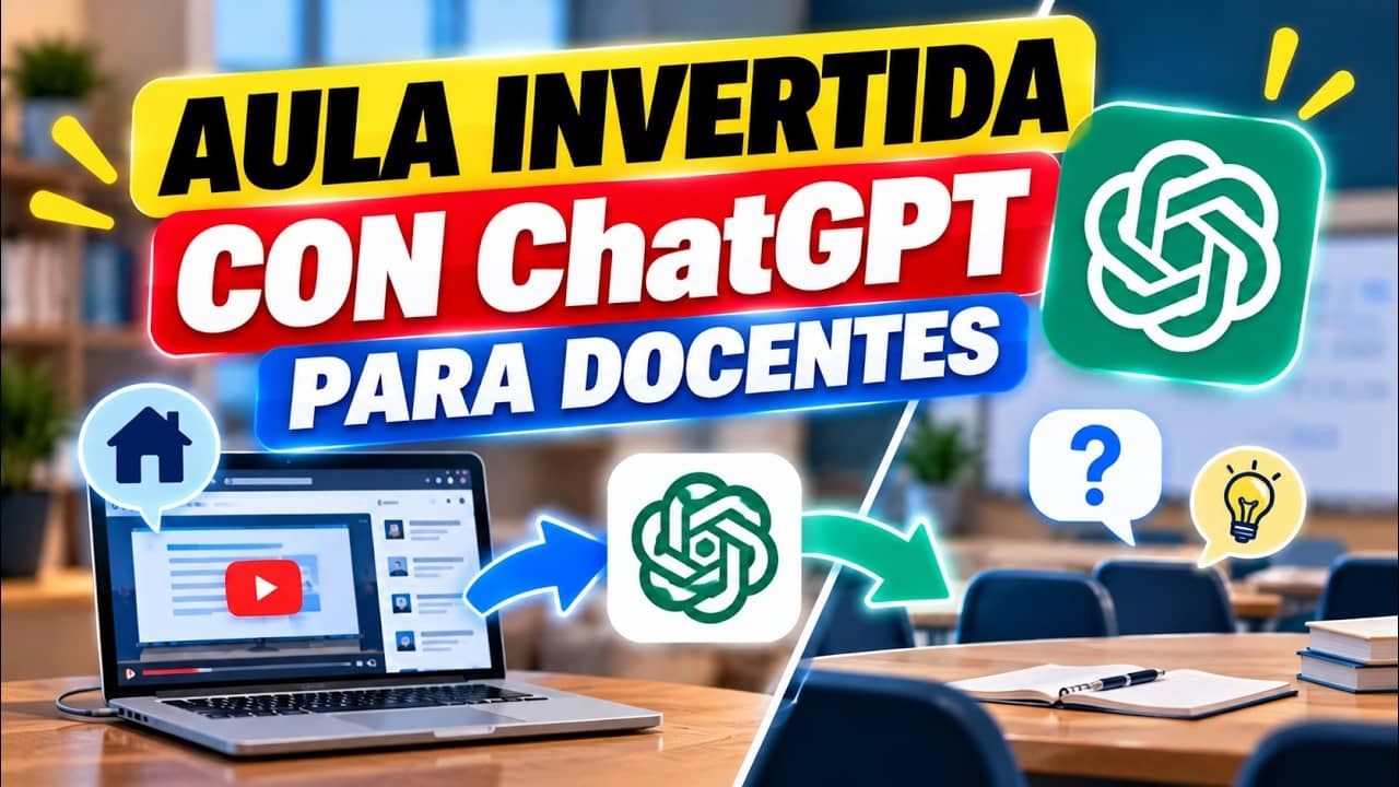 Aula invertida con ChatGPT: IA como tutor educativo