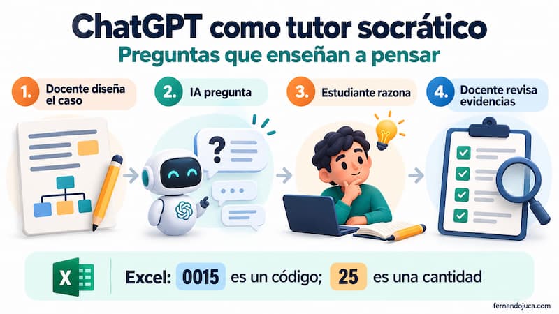 ChatGPT como tutor socrático