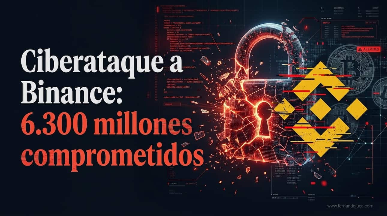 Ciberataque a Binance: 6.300 millones comprometidos