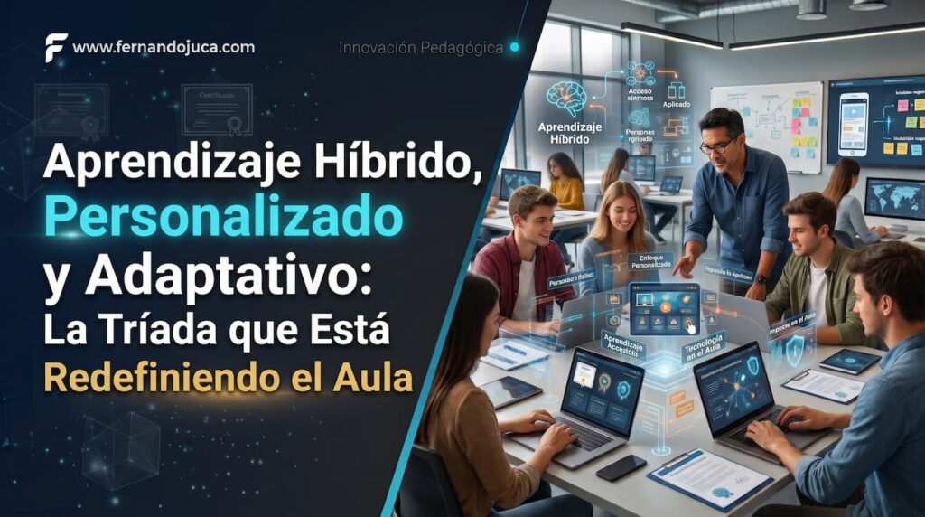 Aprendizaje Híbrido, Personalizado y Adaptativo: La Tríada que Está Redefiniendo el Aula