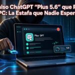 El Falso ChatGPT «Plus 5.6» que Roba tu PC: La Estafa que Nadie Esperaba