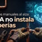 Oficios manuales al alza: la IA no instala tuberías