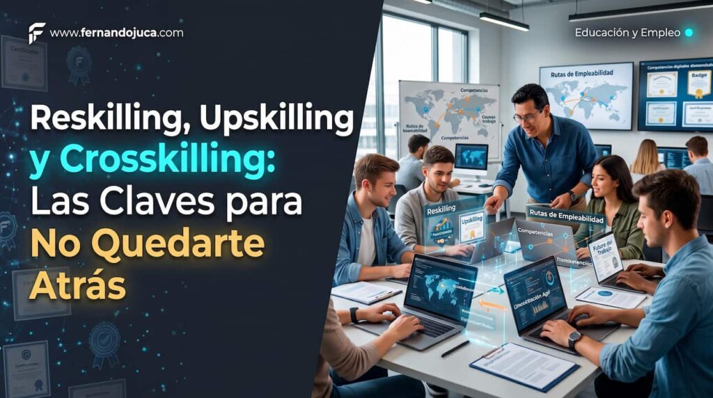 Reskilling, Upskilling y Crosskilling: Las Claves para No Quedarte Atrás