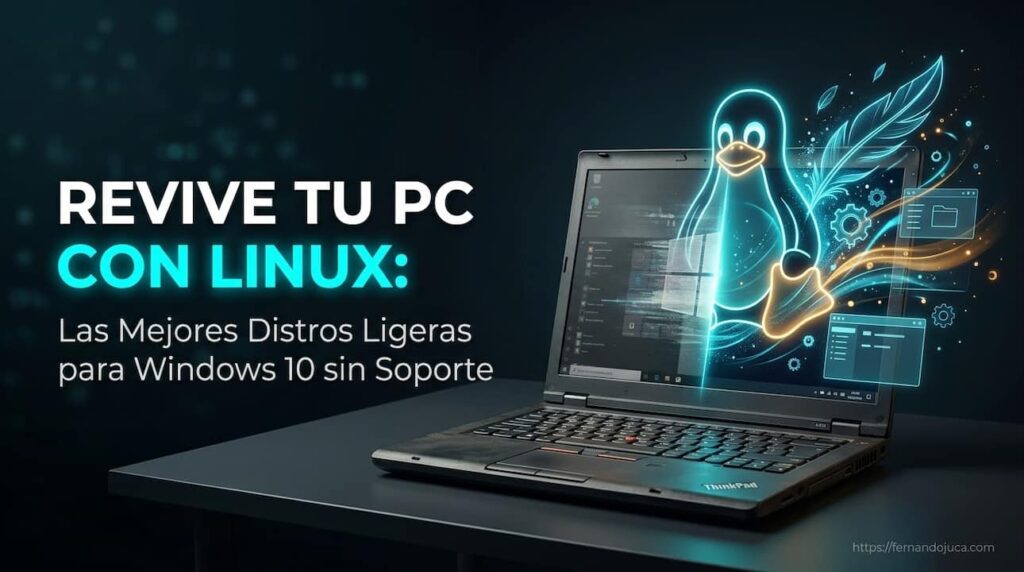 Revive tu PC con Linux: Las Mejores Distros Ligeras para Windows 10 sin Soporte
