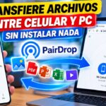 Pasar archivos del celular a la PC sin instalar nada
