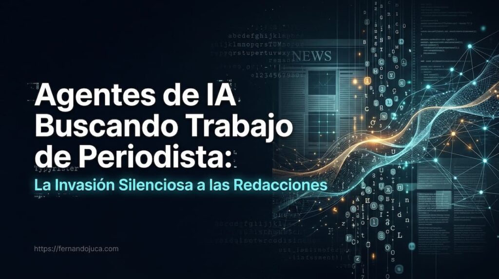 Agentes de IA Buscando Trabajo de Periodista: La Invasión Silenciosa a las Redacciones
