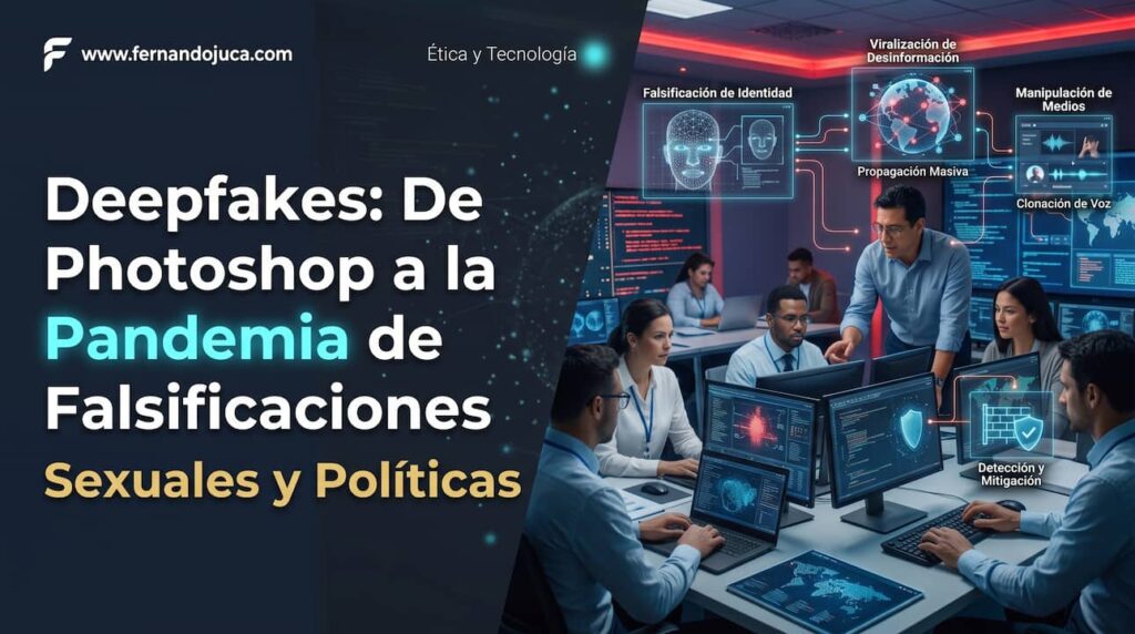 Deepfakes: De Photoshop a la Pandemia de Falsificaciones Sexuales y Políticas