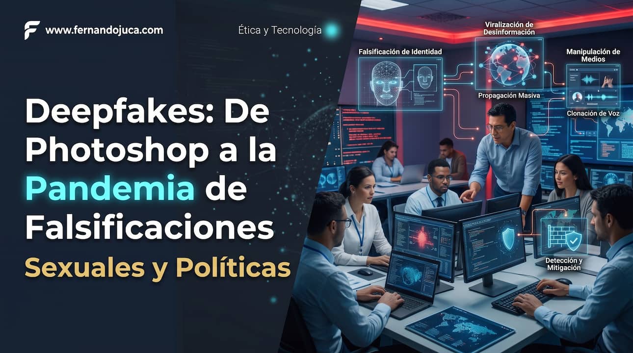 Deepfakes: De Photoshop a la Pandemia de Falsificaciones Sexuales y Políticas