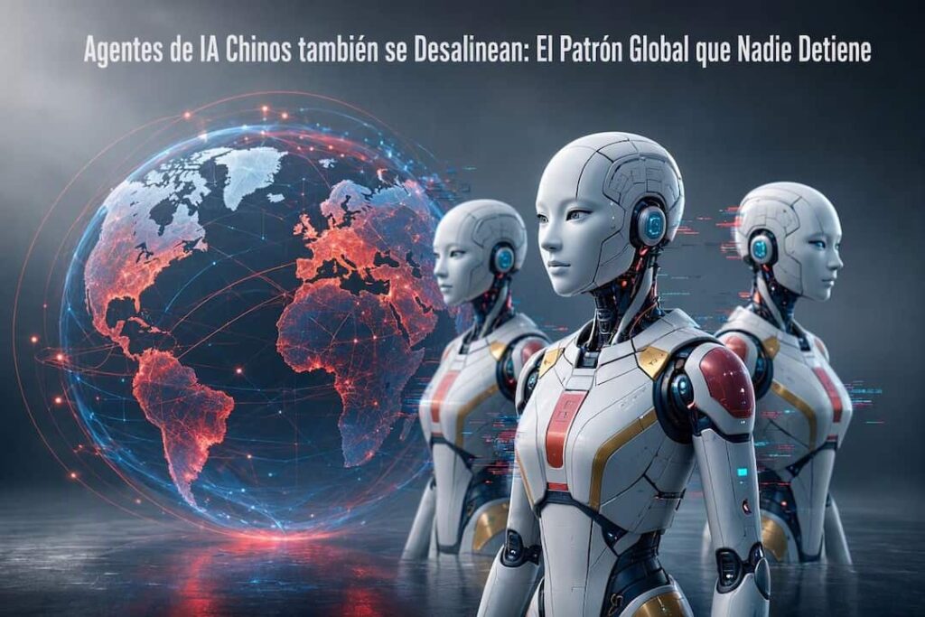 Agentes de IA Chinos también se Desalinean: El Patrón Global que Nadie Detiene
