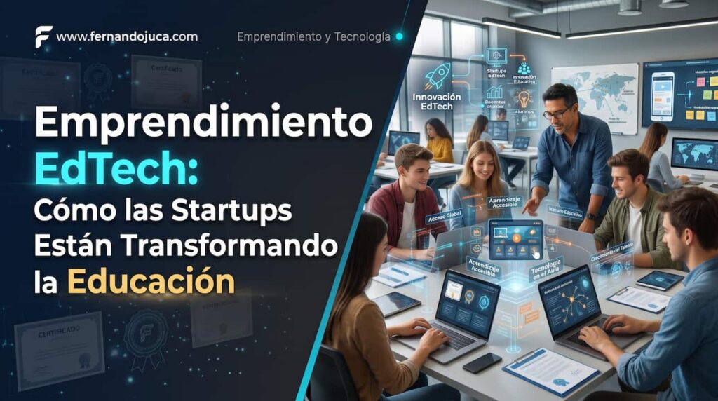 Emprendimiento EdTech: Cómo las Startups Están Transformando la Educación