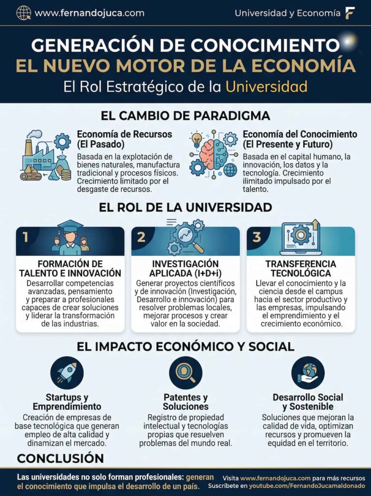 infografia Generación de Conocimiento