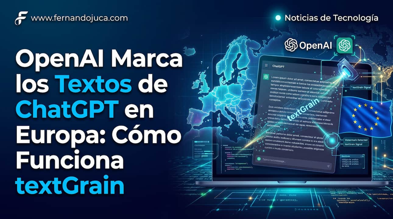 OpenAI Marca los Textos de ChatGPT en Europa: Cómo Funciona textGrain